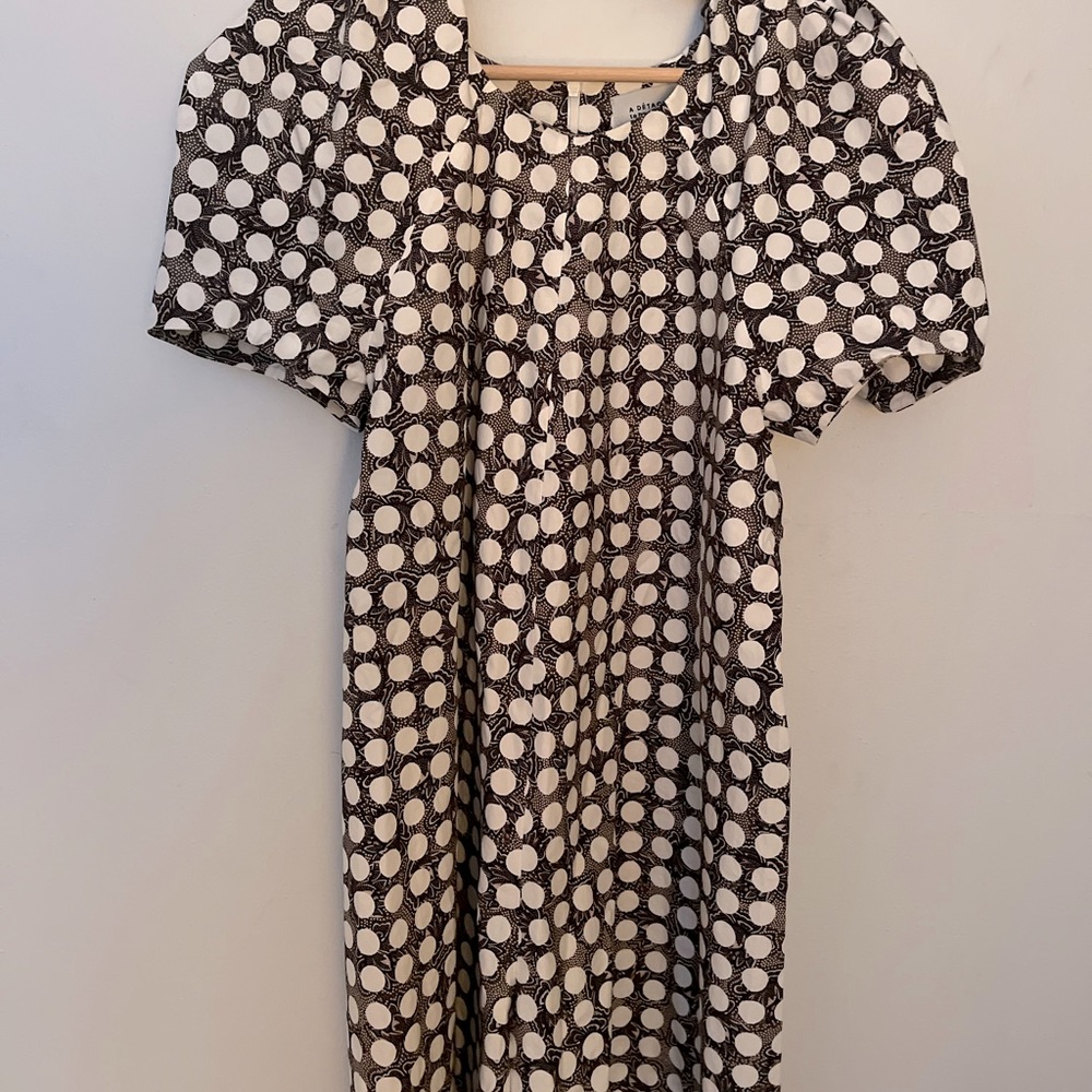 Polka dot A Detacher jumper.  Like new condition